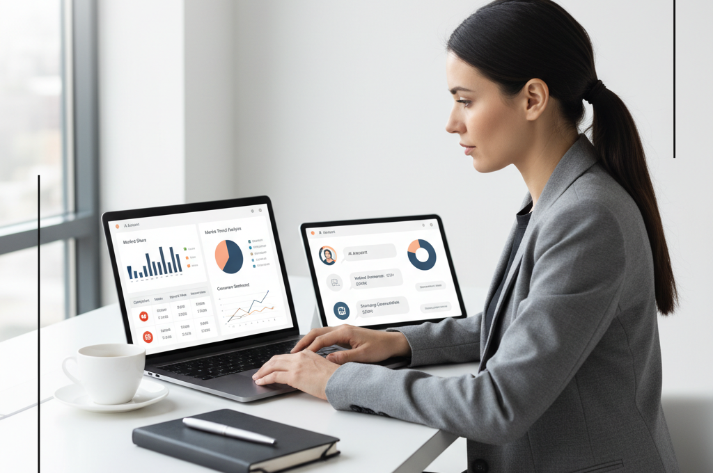 AIエージェントによる情報収集業務とは？競合調査から会議準備まで自動化する仕組みを解説