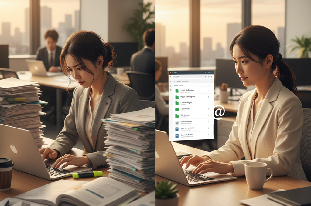 「ChatGPTに資料を毎回コピペするのが面倒」を解決するGoogle Drive統合機能