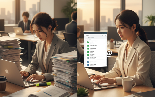 「ChatGPTに資料を毎回コピペするのが面倒」を解決するGoogle Drive統合機能
