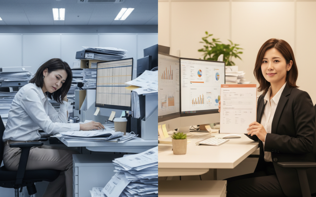 月末に追われているのに、財務の仕事が全然できていない——その原因はここにある