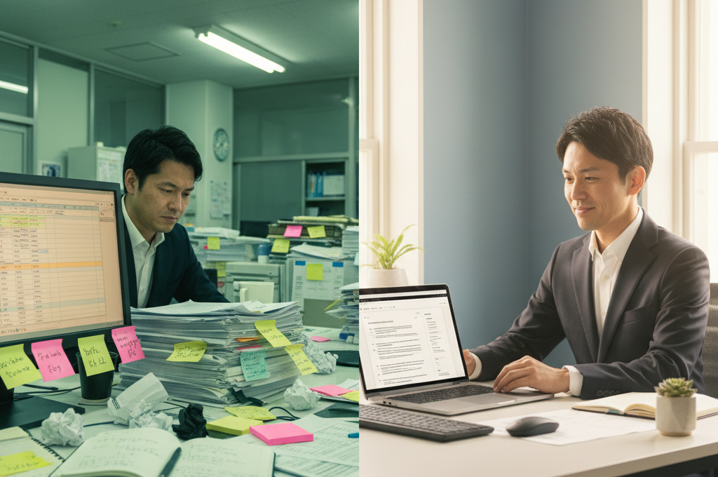 生成AI業務効率化の具体例｜職種別ユースケースと導入の始め方【2026年版】