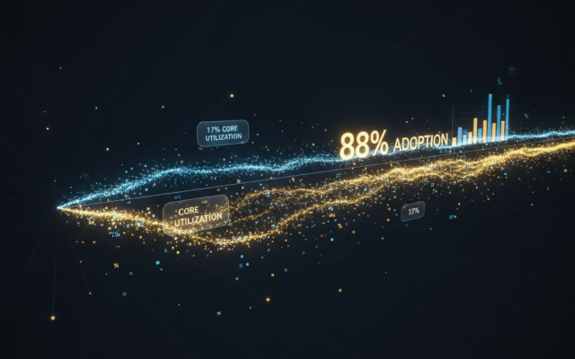 スタンフォードAI Index 2026公開——導入88%・中核活用17%が示す、成果を出す組織と出ない組織の分岐点